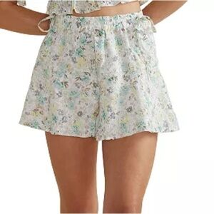 NWT Minkpink Irwin Shorts in Multi Mint Floral size medium
